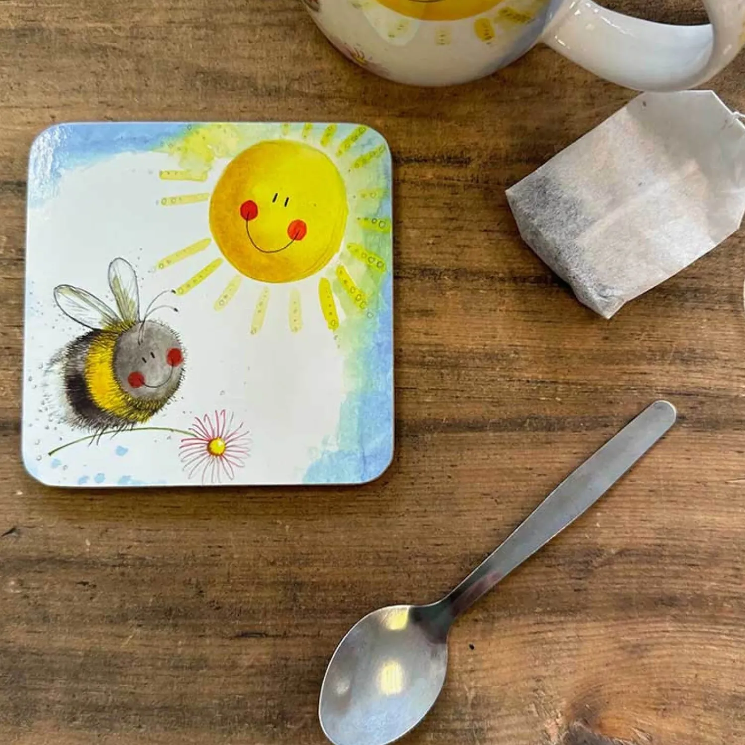 Alex Clark Coaster - Bee Happy