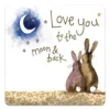 Alex Clark Coaster - Moon And Back