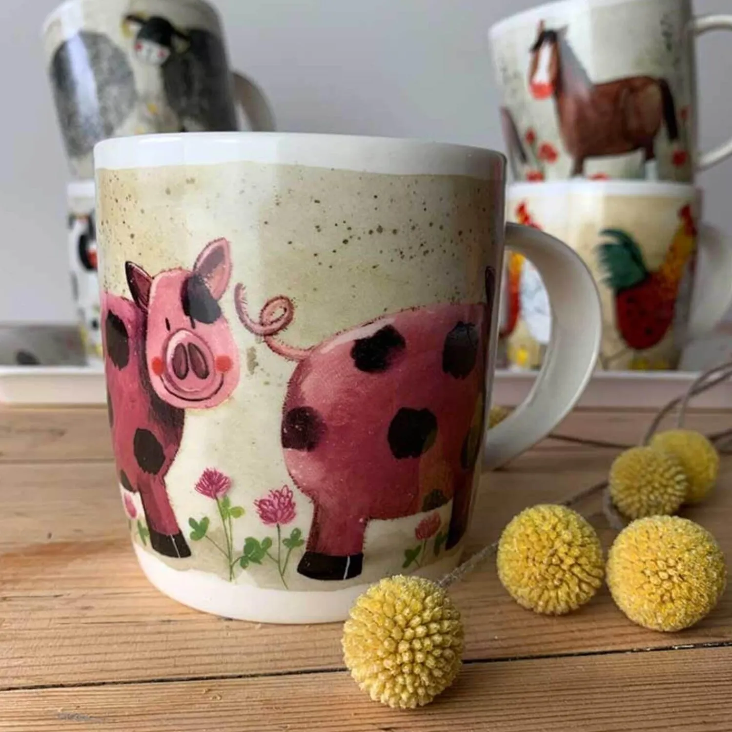 Alex Clark Mug - Pearl