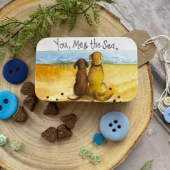 Alex Clark Small Rectangular Tin - You, Me & The Sea