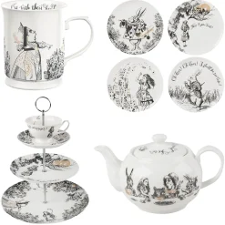 Alice in Wonderland Afternoon Tea Set - 4 Piece