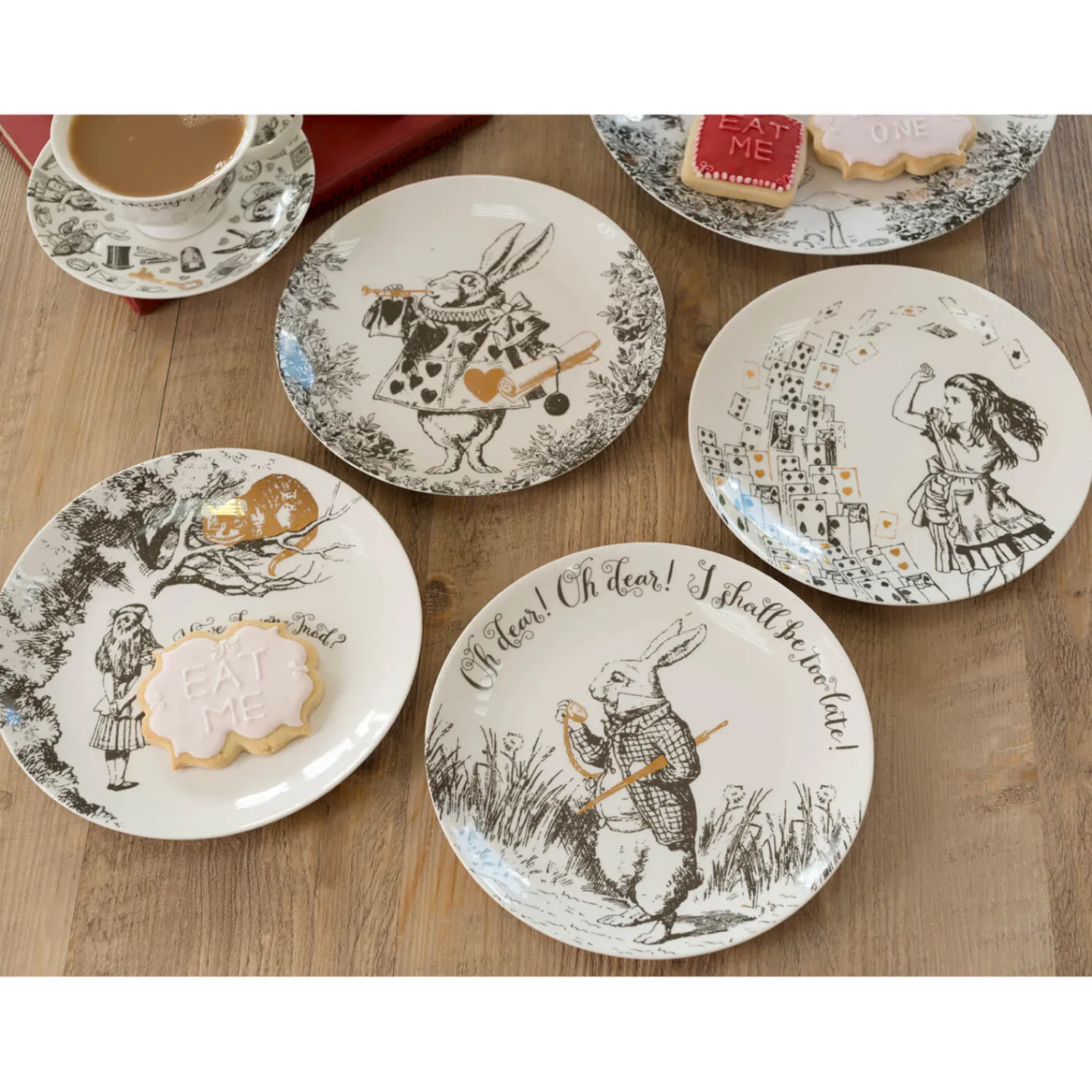 Alice in Wonderland Afternoon Tea Set - 4 Piece