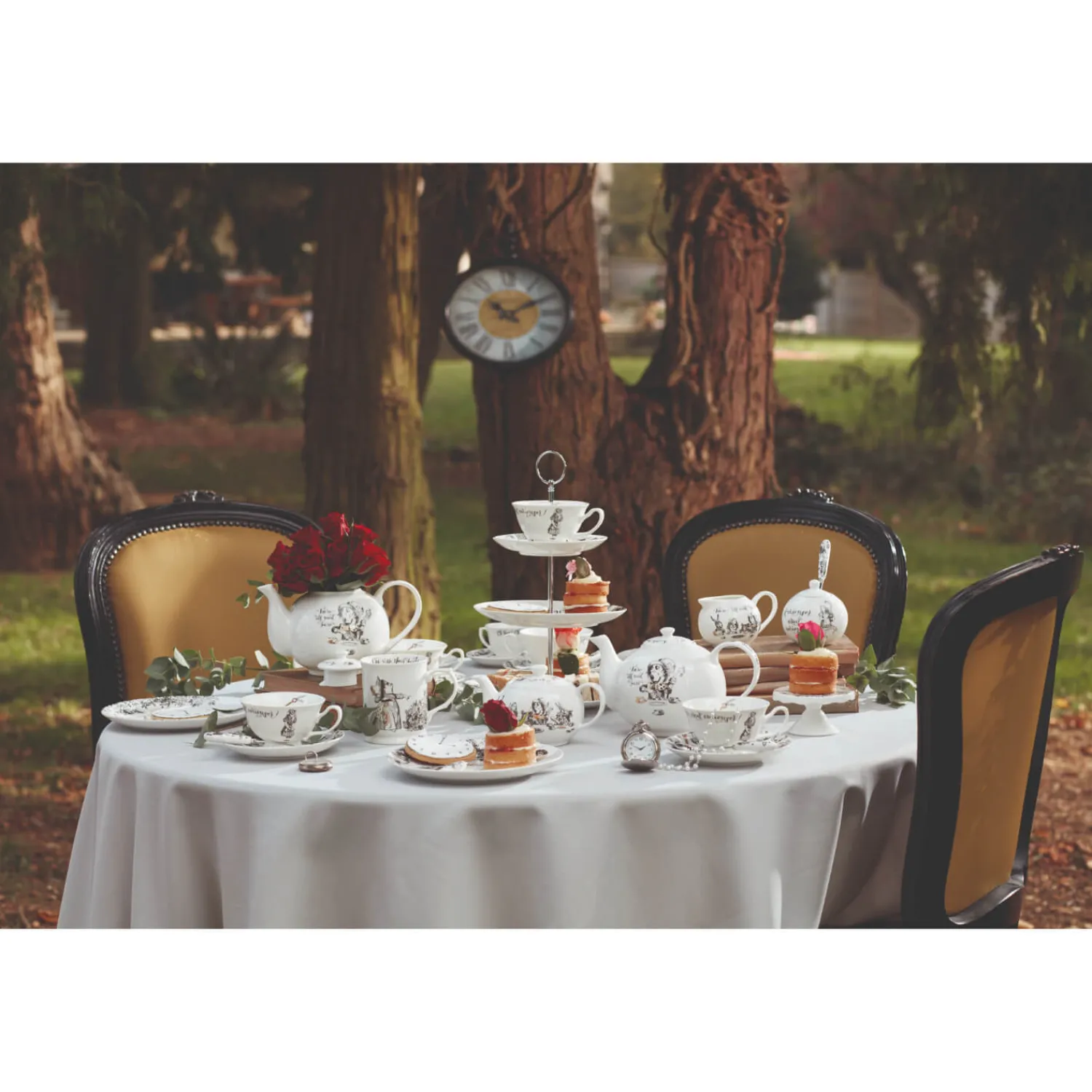 Alice in Wonderland Afternoon Tea Set - 4 Piece