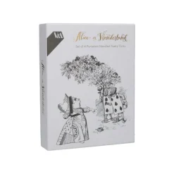 Alice in Wonderland Pastry Forks - Set of 4