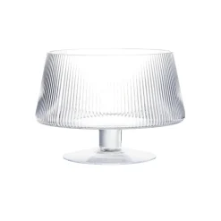 Anton Studio Designs 24cm Stemmed Glass Trifle Bowl - Empire