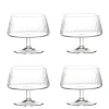 Anton Studio Designs 4-Piece Individual Glass Trifle Bowls - Empire