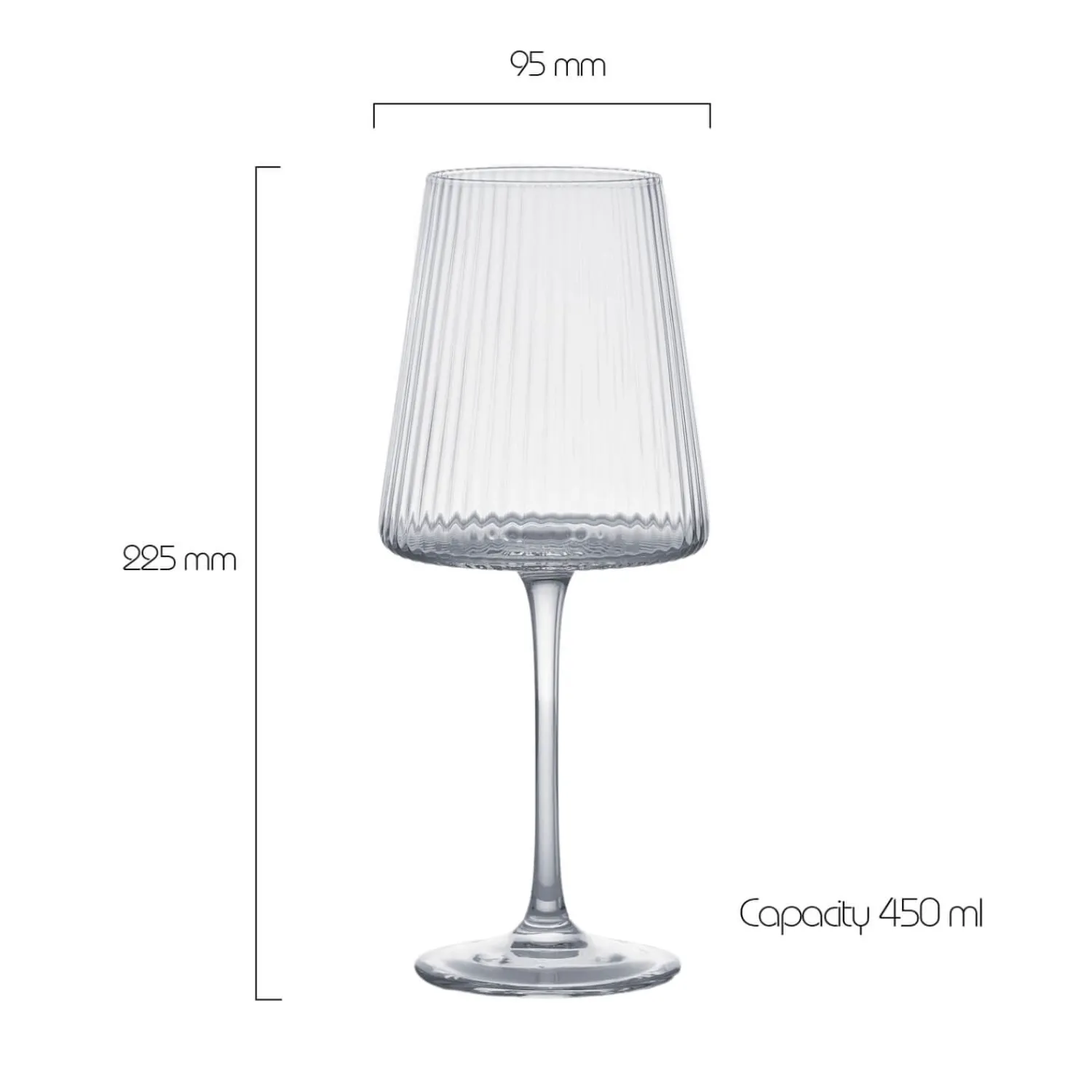 Anton Studio Designs 2-Piece Wine Glasses Set - Empire