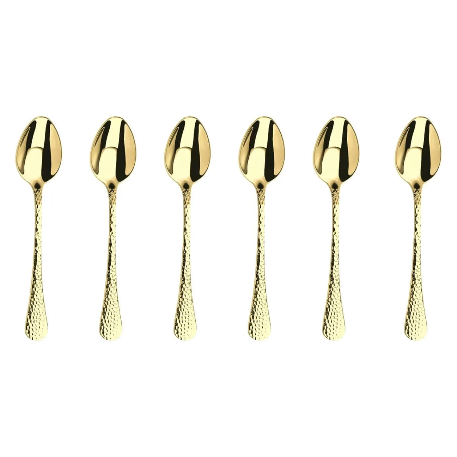 Arthur Price Champagne Avalon Stainless Steel Tea Spoons - Set of 6