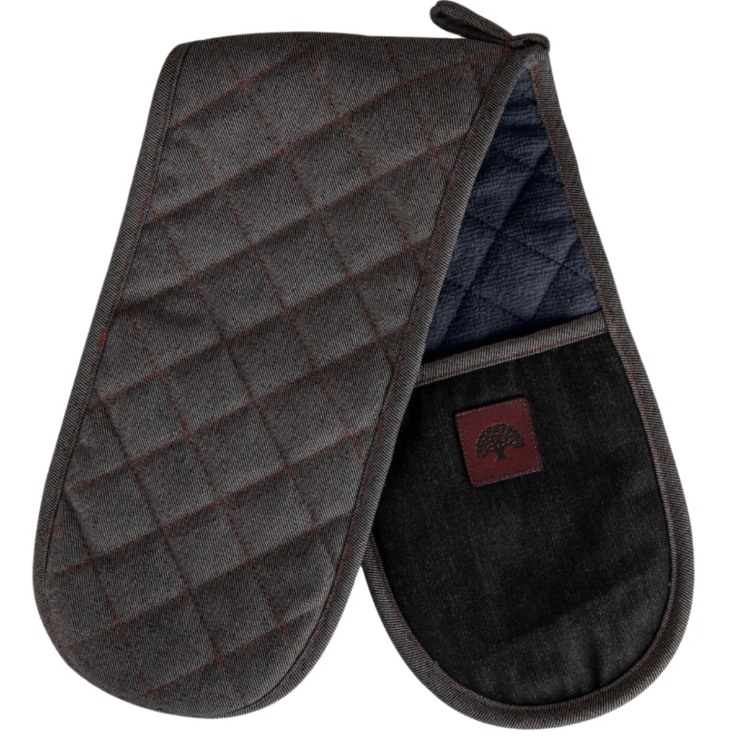 Barbary u0026 Oak Barbary & Oak Denim Double Oven Glove
