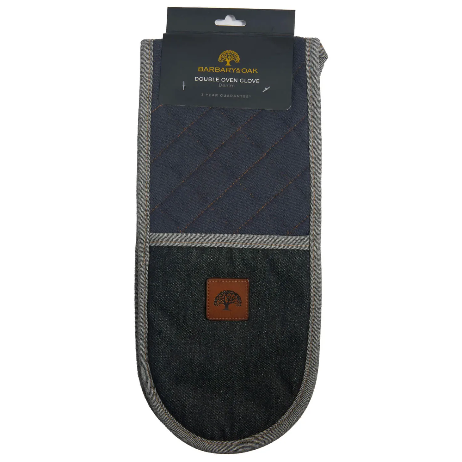 Barbary u0026 Oak Barbary & Oak Denim Double Oven Glove