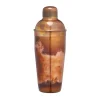 BarCraft Cobbler Cocktail Shaker - Iridescent Copper