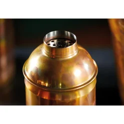 BarCraft Cobbler Cocktail Shaker - Iridescent Copper