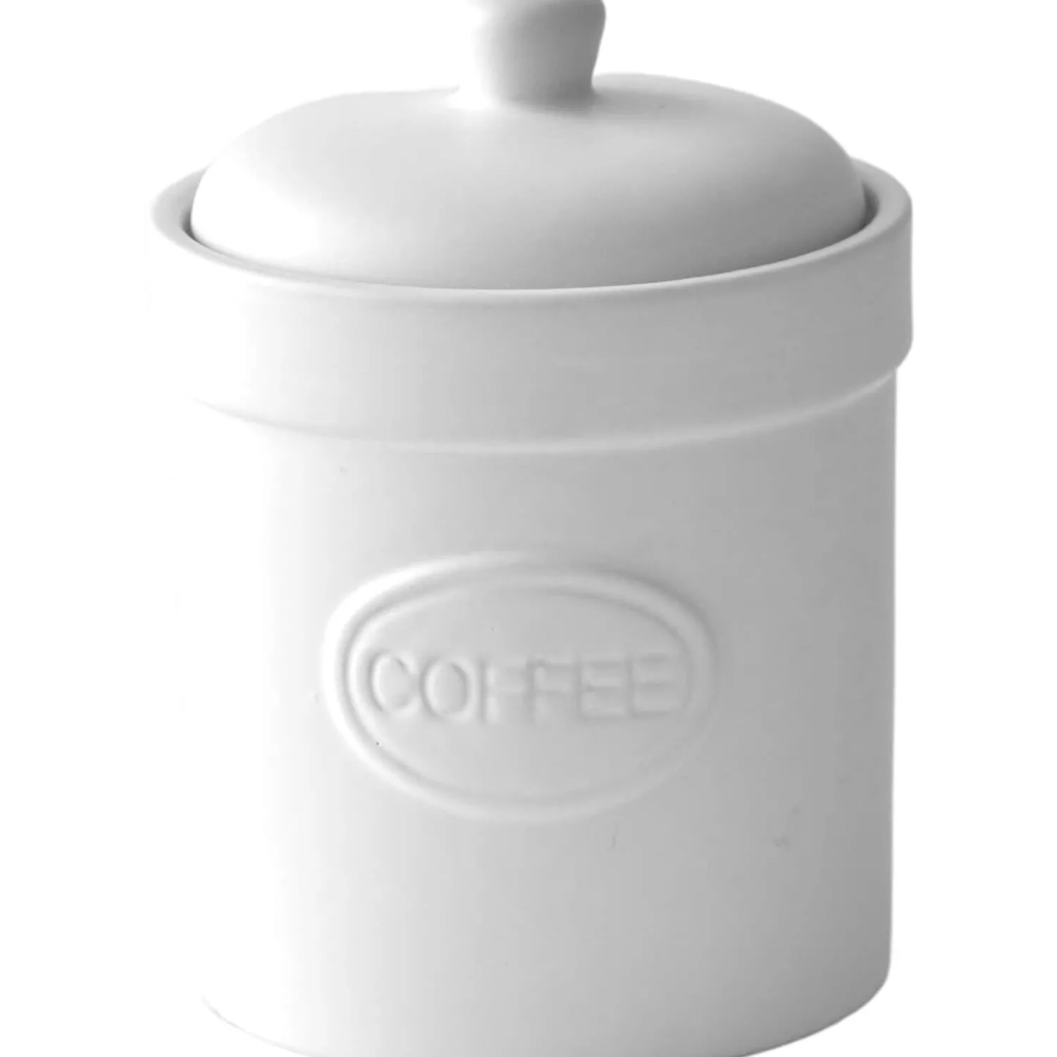 BIA International by DRH Bia International Coffee Canister - Matte White