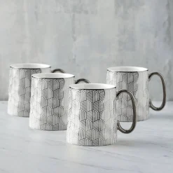 BIA International by DRH Bia International Geo 450ml Mug - Platinum