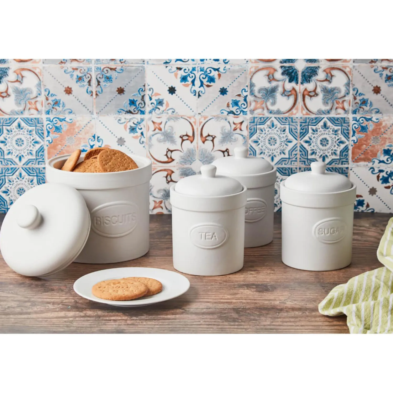 BIA International by DRH Bia International Onion Storage Jar - Matte White