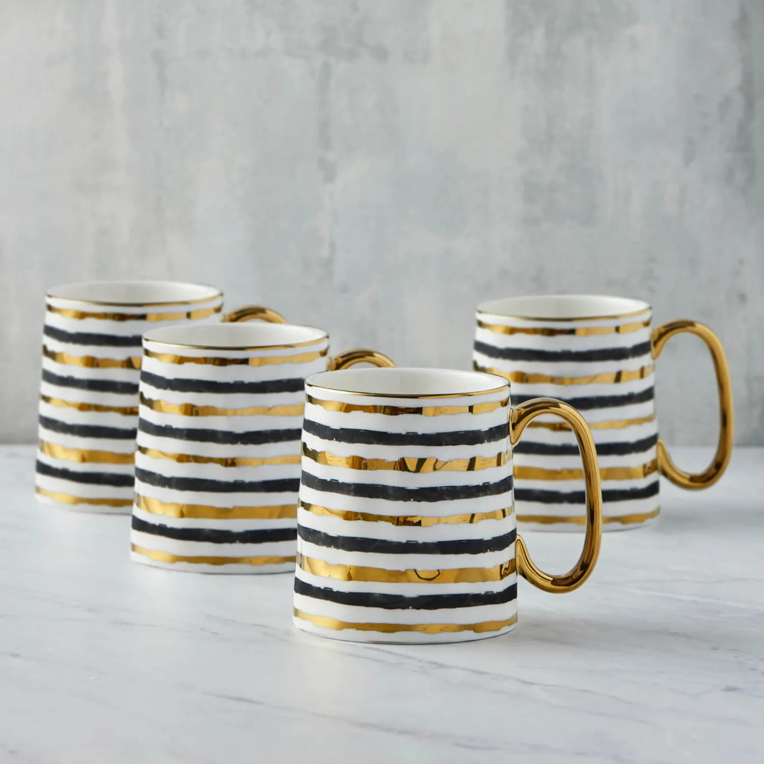 BIA International by DRH Bia International Parallel 450ml Mug - Gold
