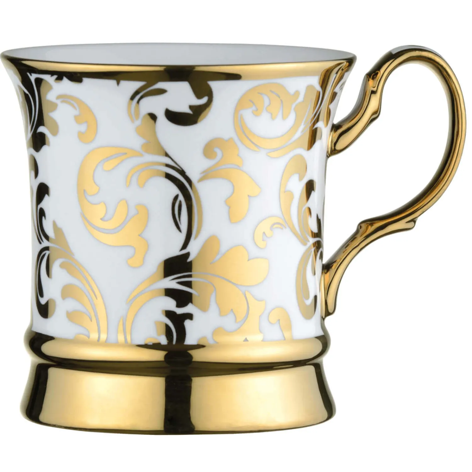 BIA International by DRH Bia International Porcelain Acanthus 400ml Mug - Gold