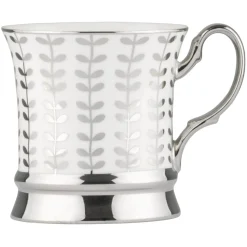 BIA International by DRH Bia International Porcelain Vine 400ml Mug - Platinum