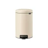 Brabantia NewIcon 12 Litre Pedal Bin - Soft Beige