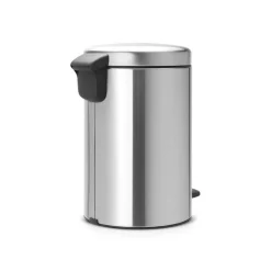 Brabantia NewIcon 12 Litre Pedal Bin - Matt Steel
