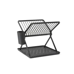 Brabantia SinkSide Dark Grey Foldable Dish Rack - Small
