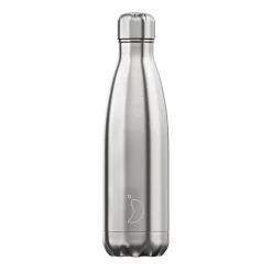 Chilly's Chilly's 500ml Metal Reusable Water Bottle - Stainless Steel