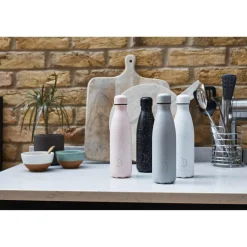 Chilly's Chilly's 260ml Monochrome Reusable Water Bottle - All Black