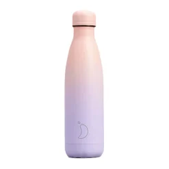 Chilly's Chilly's 500ml Reusable Water Bottle - Gradient Lavender Fog