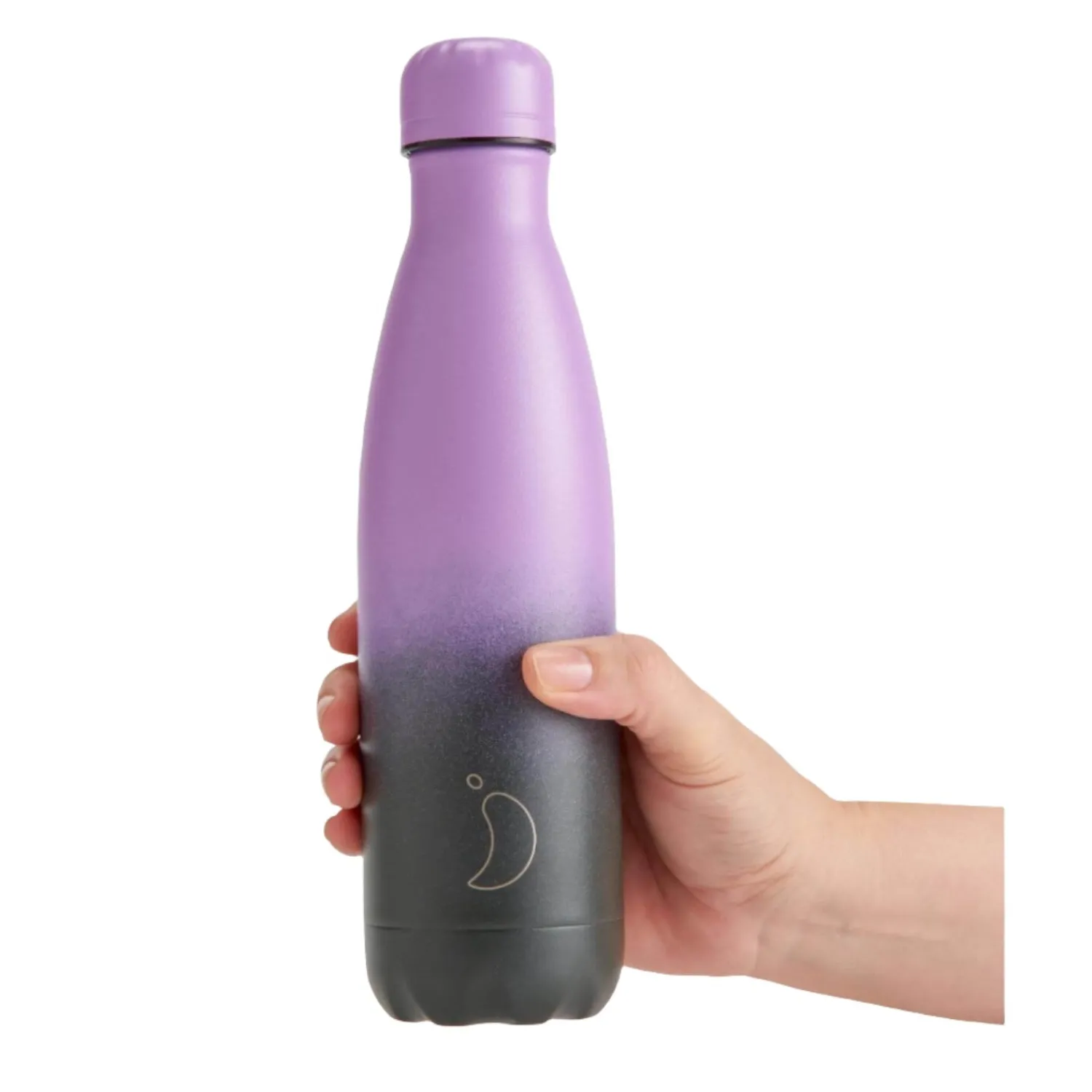 Chilly's Chilly's 500ml Reusable Water Bottle - Gradient Midnight Haze
