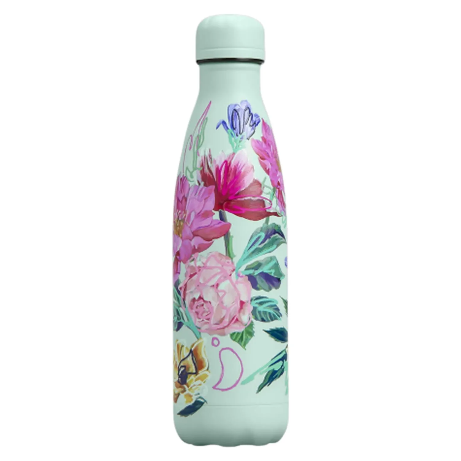 Chilly's Chilly's 500ml Reusable Water Bottle - Floral Art Attack