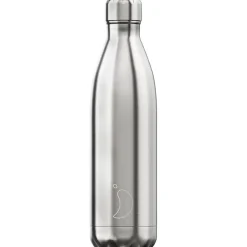 Chilly's Chilly's 750ml Stainless Steel Reusable Water Bottle - Silver