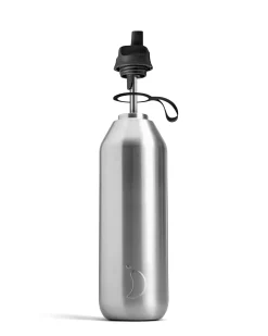 Chilly's Chilly's Series 2 Flip Reusable 1000ml 90% Recycled Stainless Steel Water Bottle