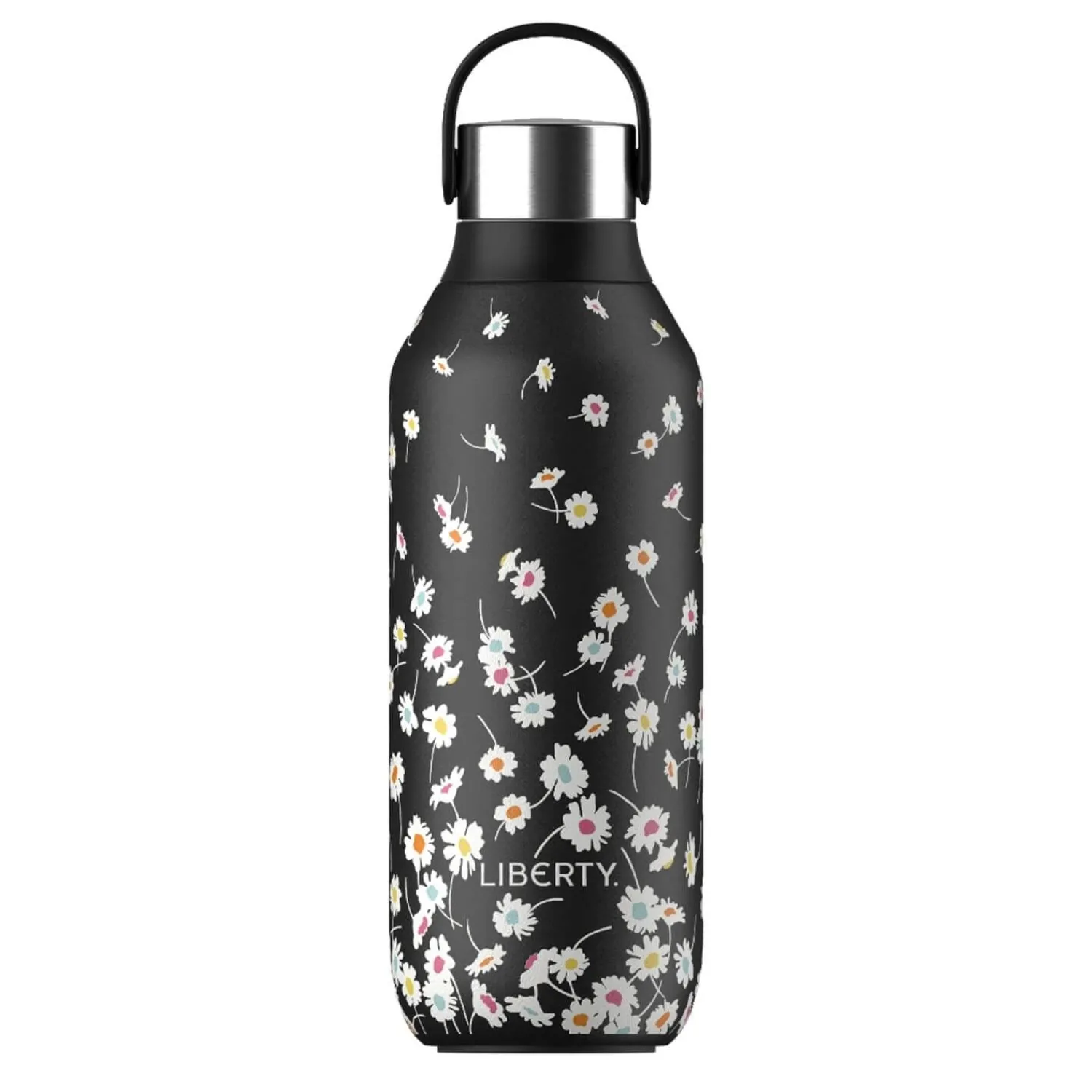 Chilly's Chilly's Series 2 Liberty 500ml Reusable Water Bottle - Jive Abyss Black