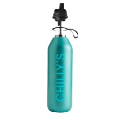 Chilly's Chilly's Series 2 1-Litre Flip Reusable Water Bottle - Matte Metallic Atlantis