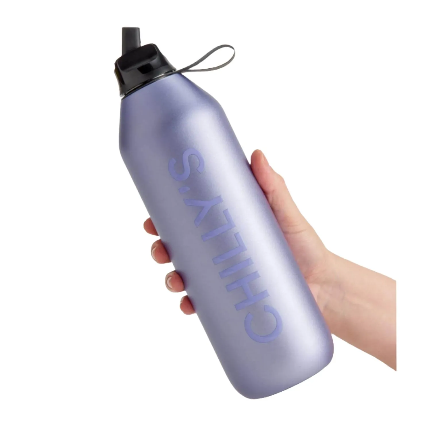 Chilly's Chilly's Series 2 1-Litre Flip Reusable Water Bottle - Matte Metallic Lavender