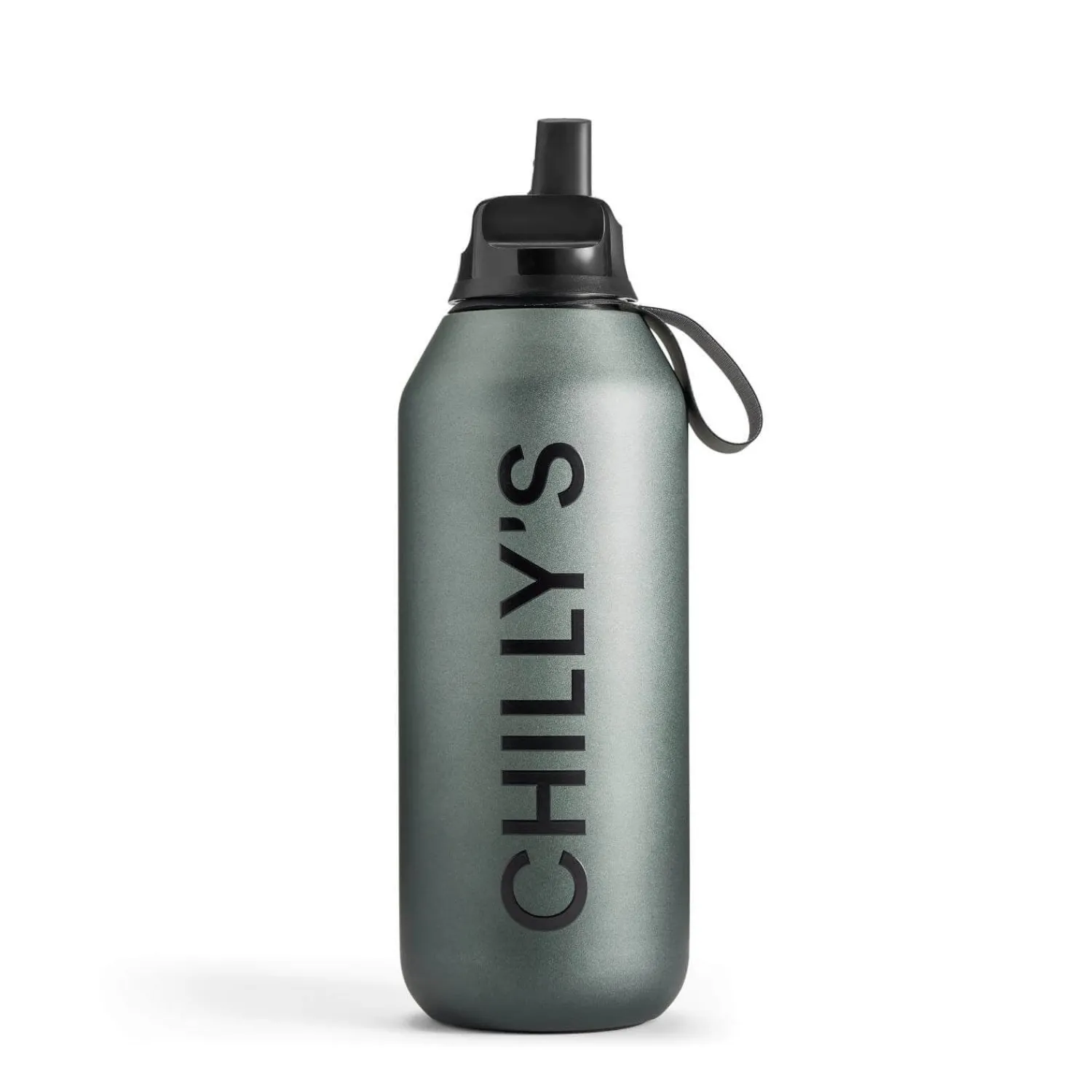 Chilly's Chilly's Series 2 500ml Flip Reusable Water Bottle - Ombre Slate
