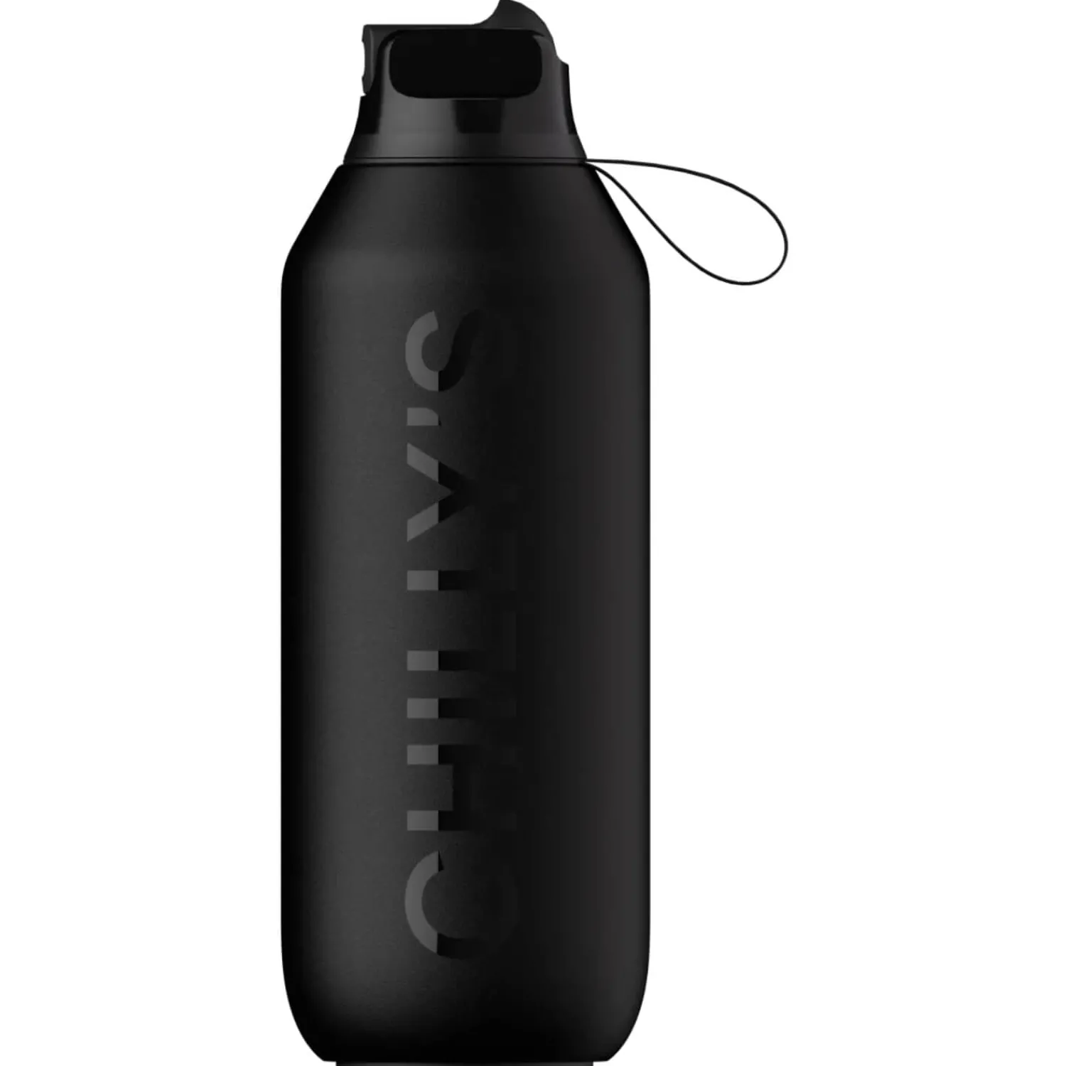 Chilly's Chilly's Series 2 500ml Flip Reusable Water Bottle - Abyss Black