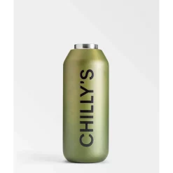 Chilly's Chilly's Series 2 500ml Flip Reusable Water Bottle - Ombre Moss