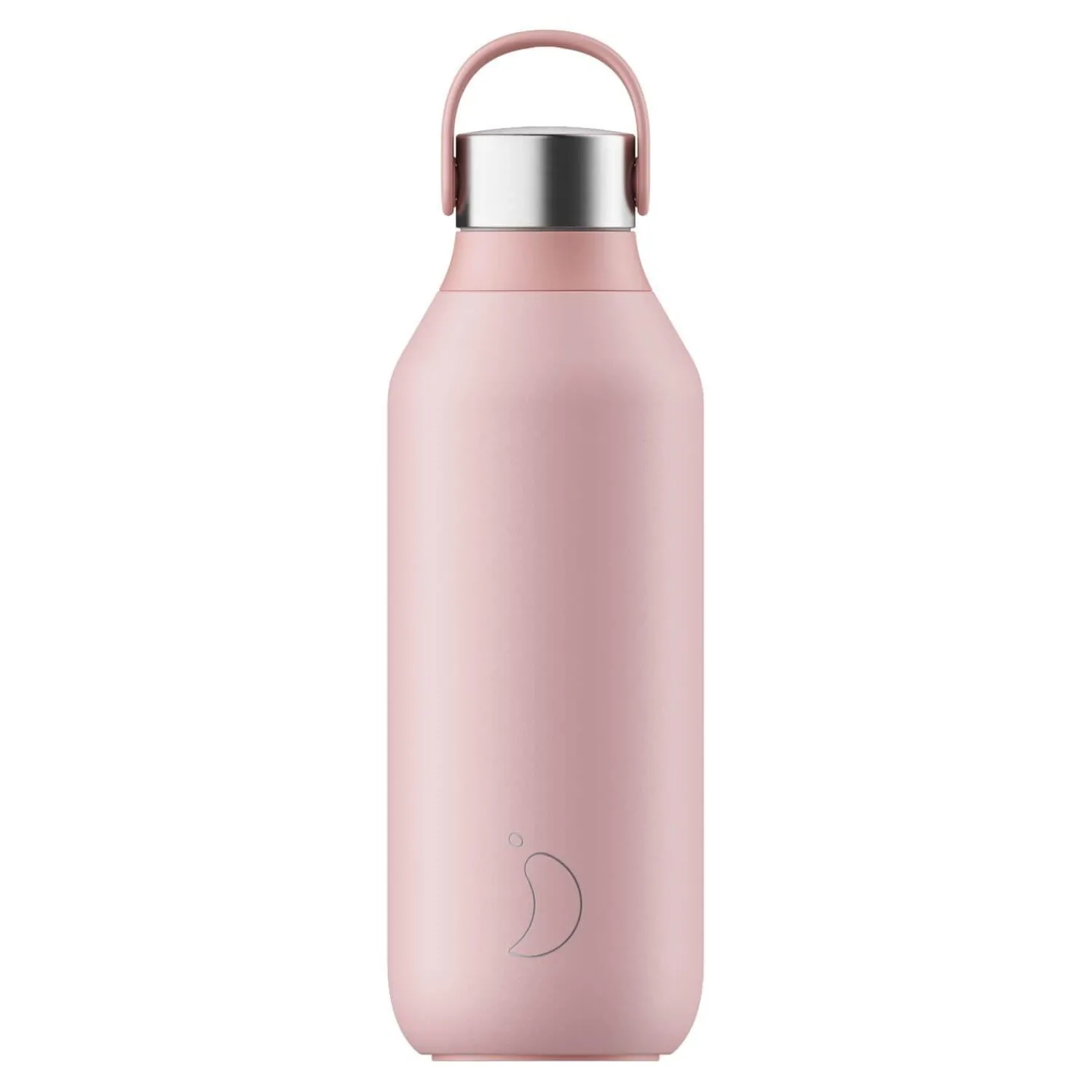 Chilly's Chilly's Series 2 500ml Hydration Reusable Water Bottle & 34cl Coffee Cup Set - Blush Pink