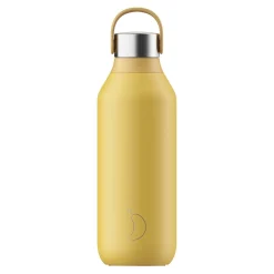 Chilly's Chilly's Series 2 500ml Hydration Reusable Water Bottle & 34cl Coffee Cup Set - Pollen Yellow