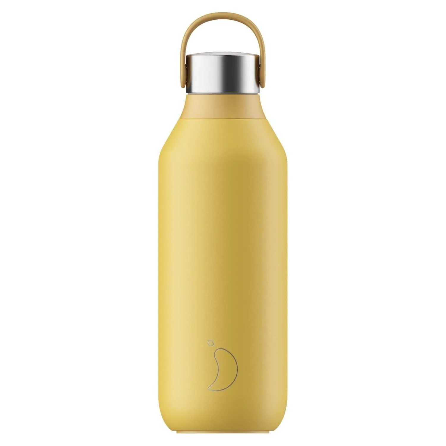 Chilly's Chilly's Series 2 500ml Hydration Reusable Water Bottle & 34cl Coffee Cup Set - Pollen Yellow