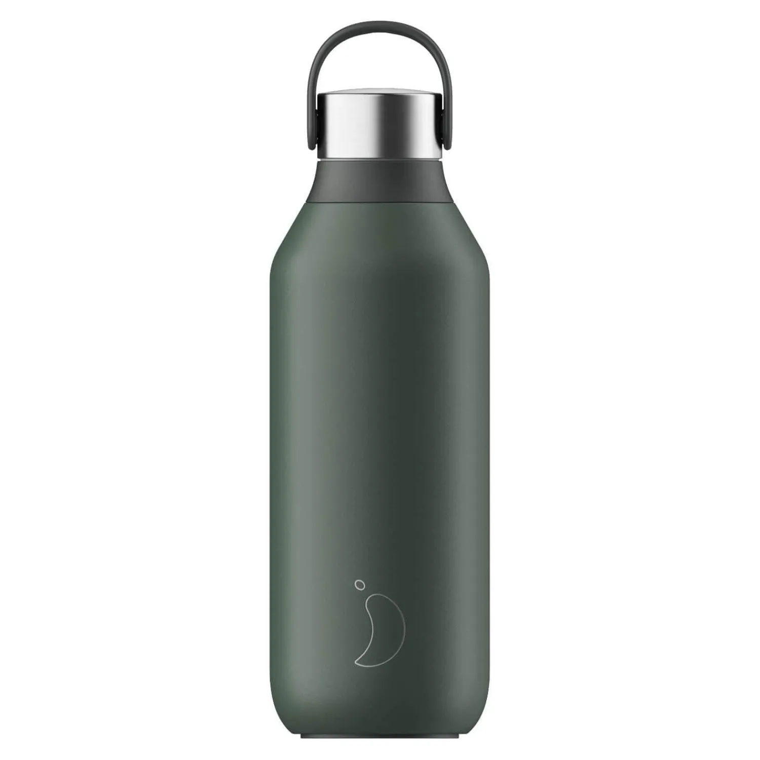 Chilly's Chilly's Series 2 500ml Reusable Water Bottle - Pine Green