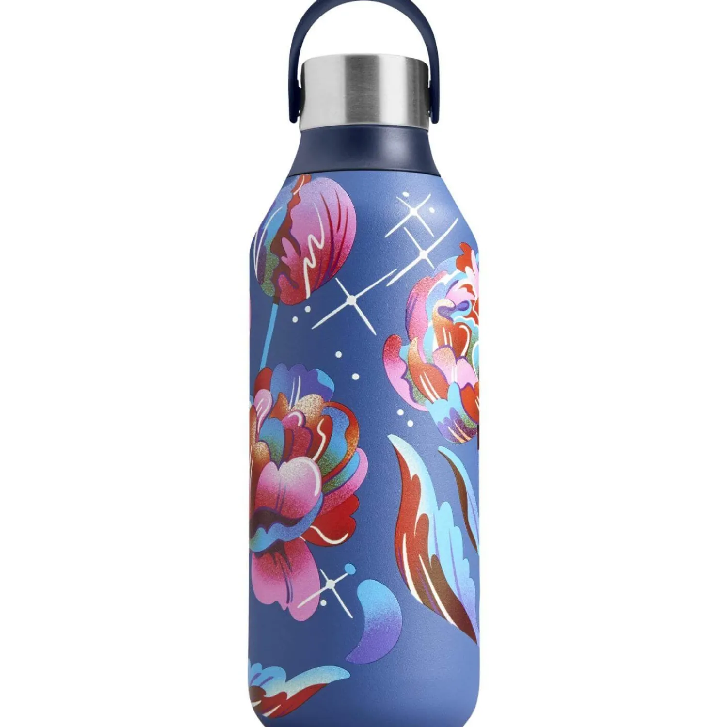 Chilly's Chilly's Series 2 500ml Reusable Water Bottle - Galaxy Bloom