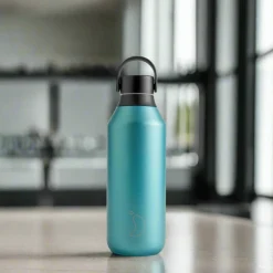 Chilly's Chilly's Series 2 500ml Reusable Water Bottle - Matte Metallic Atlantis