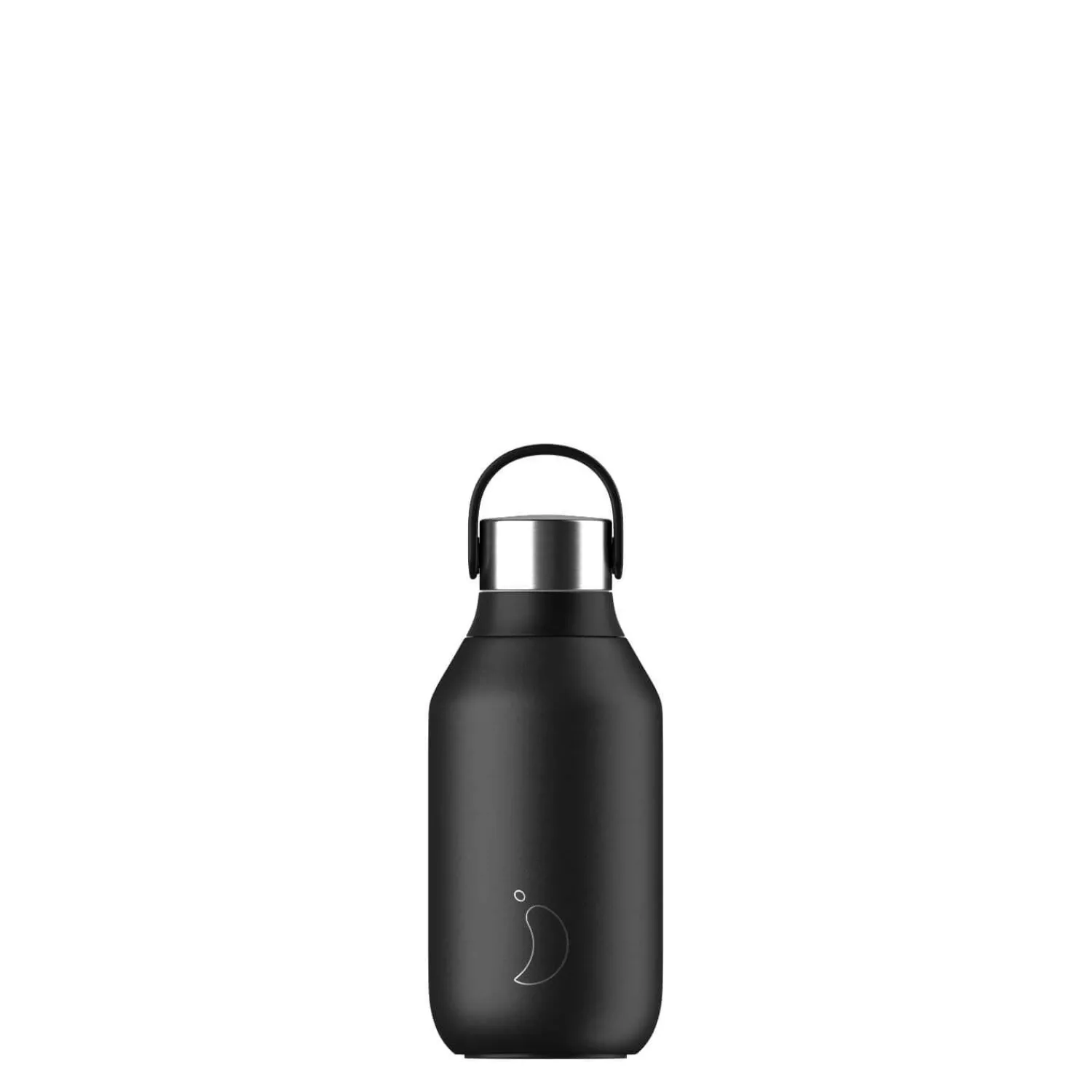 Chilly's Chilly's Series 2 350ml Reusable Water Bottle - Abyss Black