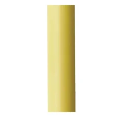 CIDEX Rustic Tapered Candle - Sun Yellow