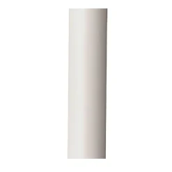 CIDEX Rustic Tapered Candle - White