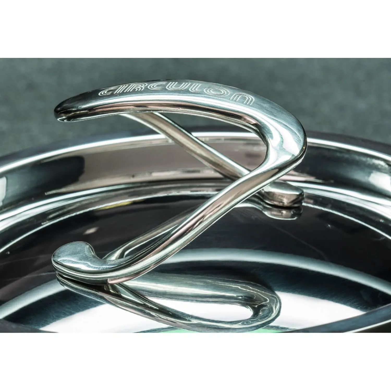 Circulon Style Hard Anodised Non-Stick Saucepan Set - 3 Piece