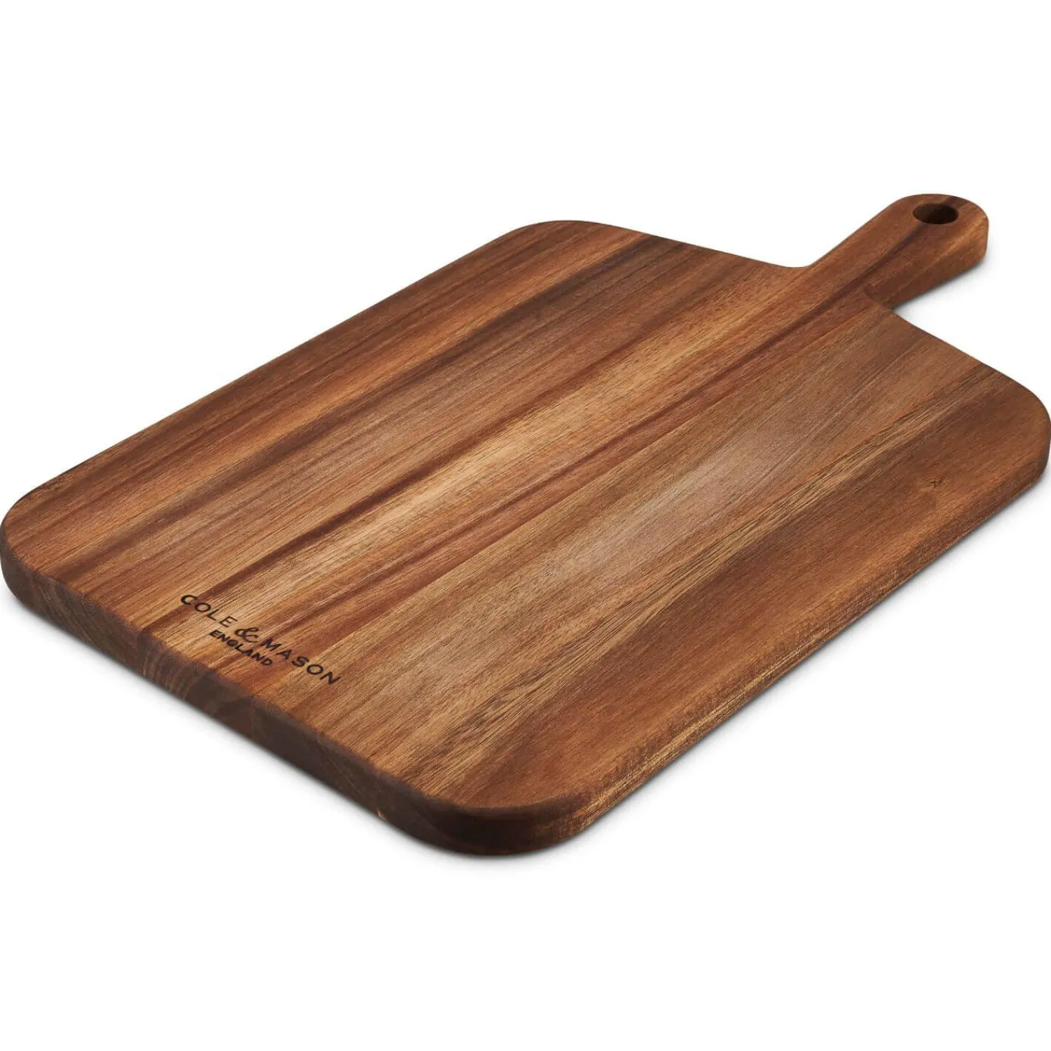 Cole u0026 Mason Cole & Mason Barkway Acacia Medium Chopping Board With Handle