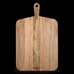Cole u0026 Mason Cole & Mason Barkway Acacia Wood Cutting Board with Handle - Large